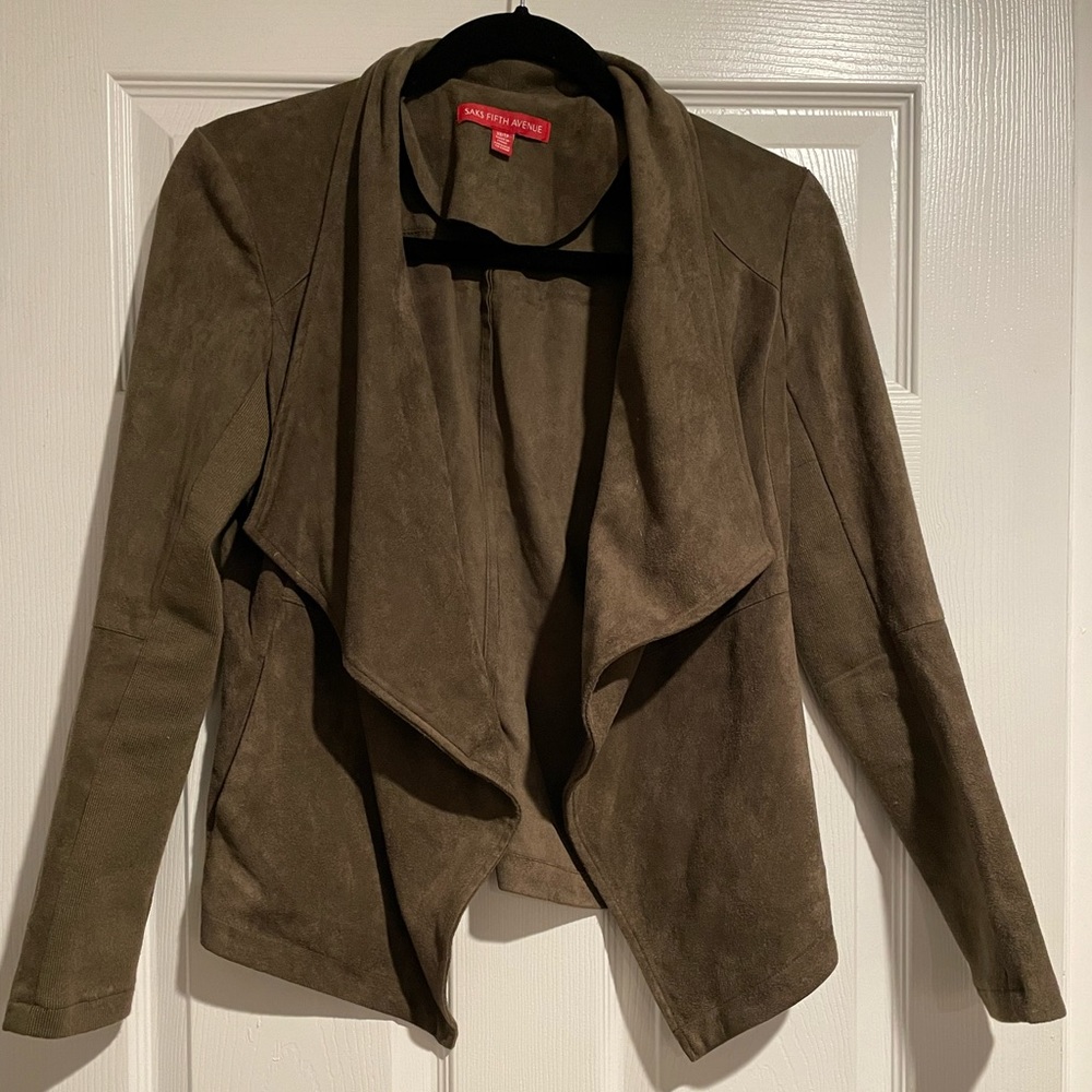 Saks fifth avenue olive green jacket